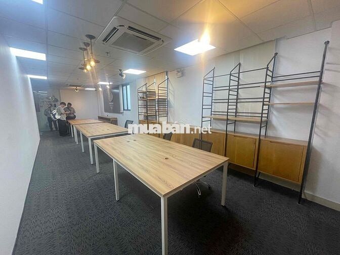 Văn phòng Nguyễn Văn Đậu, 55m2, full nội thất, vào làm được ngay