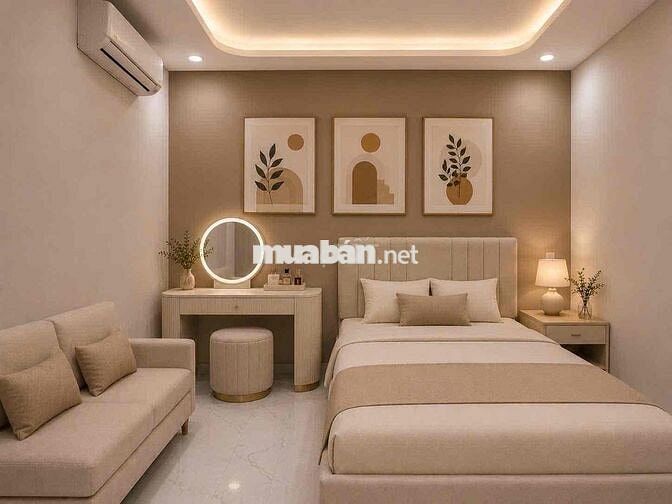 PHÒNG NGỦ TÁCH BẾP MỚI XÂY CỰC ĐẸP NGAY ĐẠI HỌC IUH