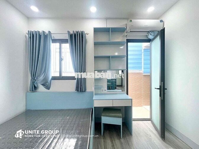 CHO THUÊ CĂN HỘ MINI FULL NT CÓ BAN CÔNG SIÊU THOÁNG GẦN HÀNG XANH