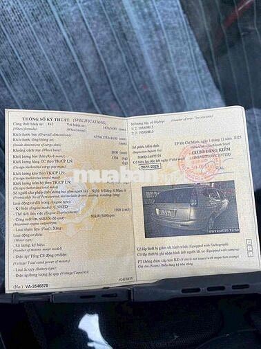 Chevrolet Vivant 2008 rin, chính chủ .