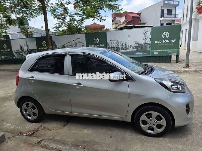Kia Morning 2018 Số sàn 100000 km Bạc