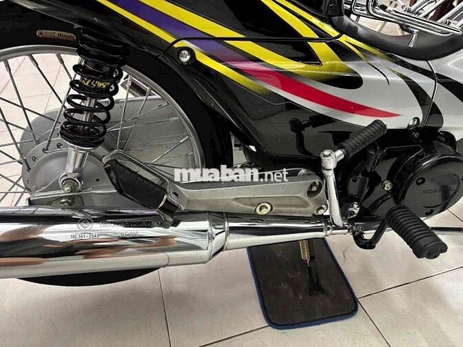 Honda Wave Thái 110 MTE 1999 Đen Bạc