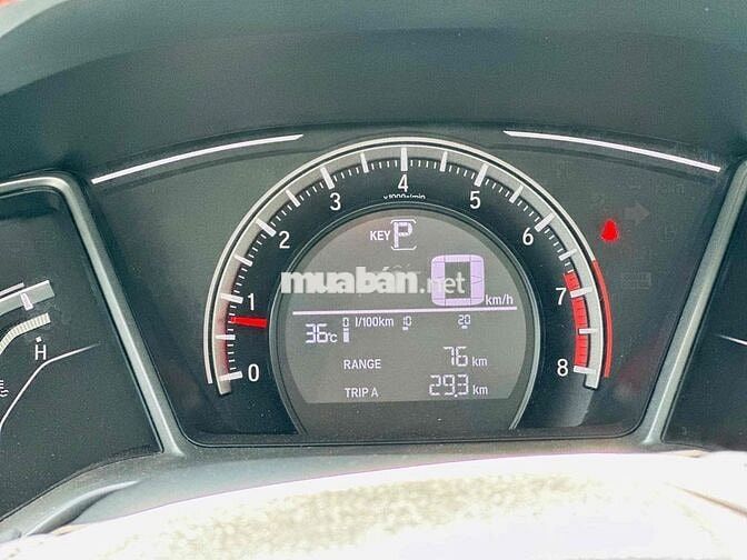 Honda Civic 2018 1.8E 80000 km Đỏ