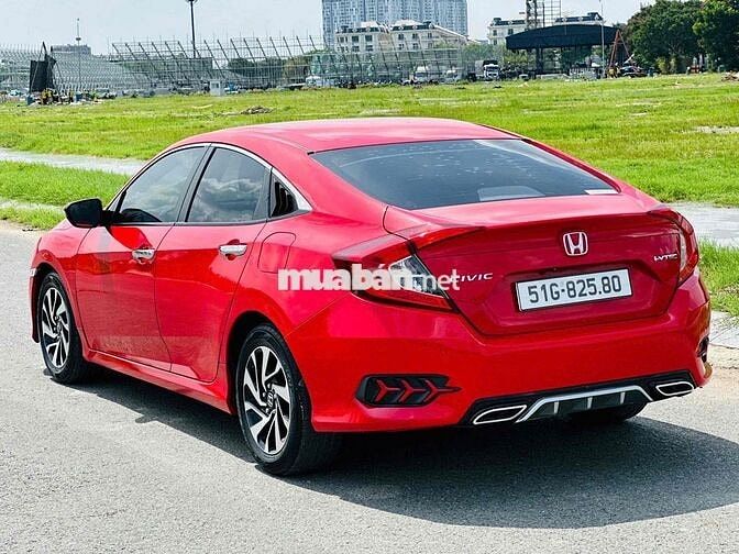 Honda Civic 2018 1.8E 80000 km Đỏ