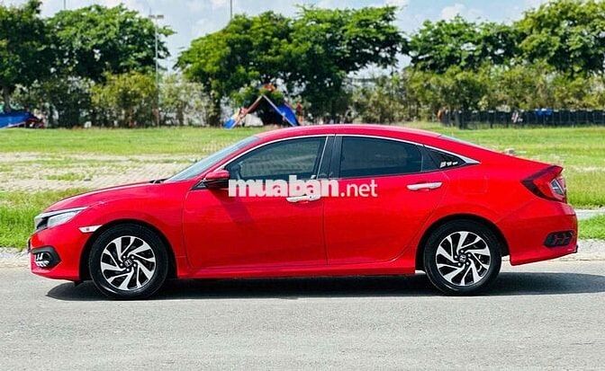 Honda Civic 2018 1.8E 80000 km Đỏ