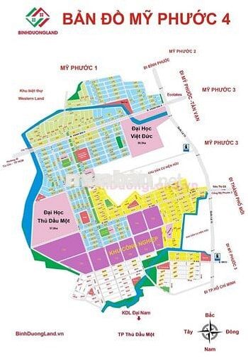 Bán đất Mỹ Phước 4 -5C29 gần Đại học Việt Đức 150m² giá 2tỷ050 triệu