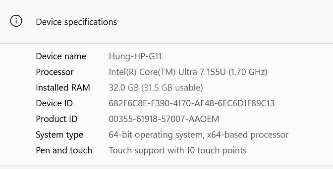 Khủng long HP EliteBook 840 G11 Ultra 7 14 inch