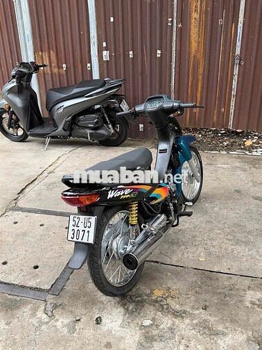 Honda Wave Alpha Xanh Đã dọn mới