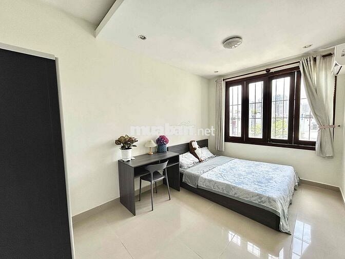 1 Phòng ngủ ban công đủ nội thất ngay chung cư Đức Khải