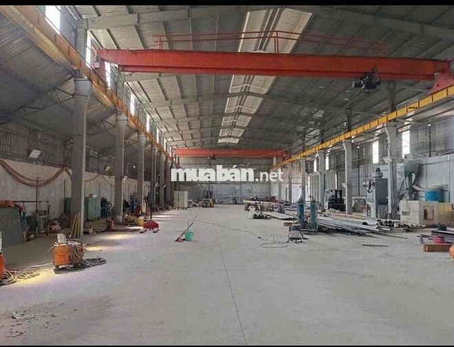 Cho thuê xưởng trạm điện 1500kva,cẩu trục,Ngay KCN thạnh phú