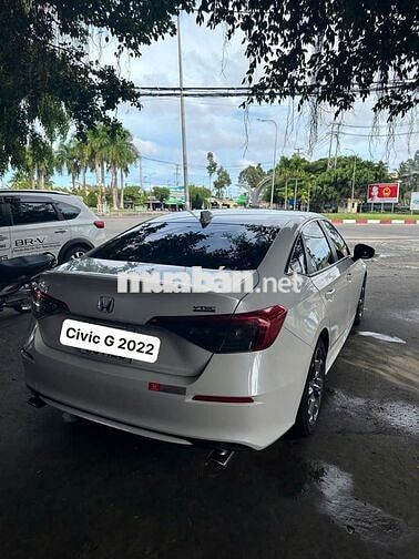 Honda Civic G 2022 Sensing Trắng