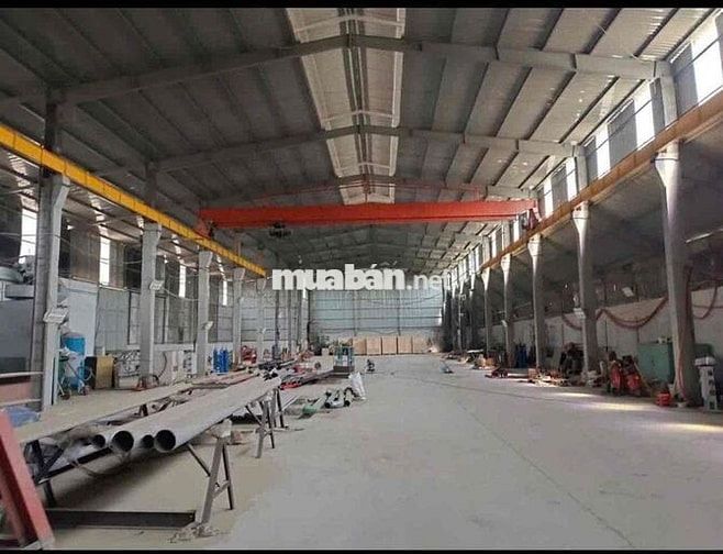 Cho thuê xưởng trạm điện 1500kva,cẩu trục,Ngay KCN thạnh phú