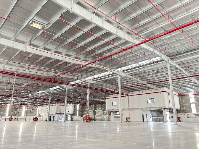 (Giáp Đồng Nai 5 phút chạy sẵn) NHÀ XƯỞNG XÂY SẴN TIÊU CHUẨN XANH LEED