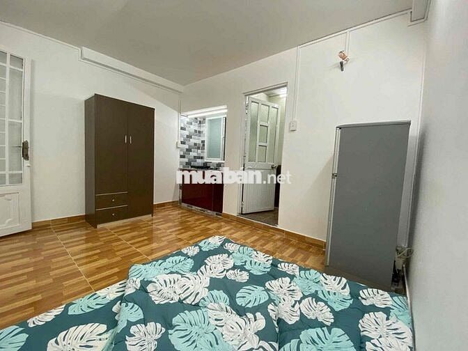 Phòng Dương Bá Trạc Full nội thất giá 4tr siêu sach đẹp ngay chân cầu