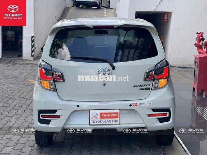 Toyota Wigo 2021 1.2G AT 76.000 km Trắng