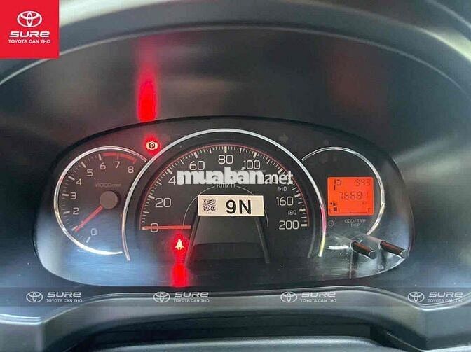 Toyota Wigo 2021 1.2G AT 76.000 km Trắng