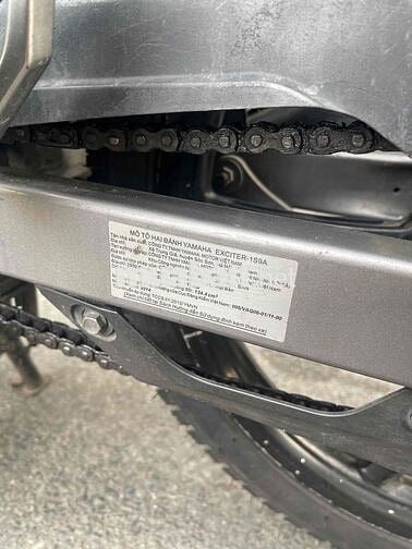 Yamaha Exciter 1S9A 2014 Bạc đen