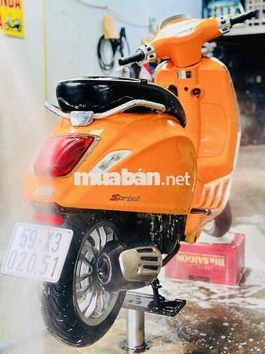 Piaggio Vespa Sprint 125cc ABS IGET 2017 Cam