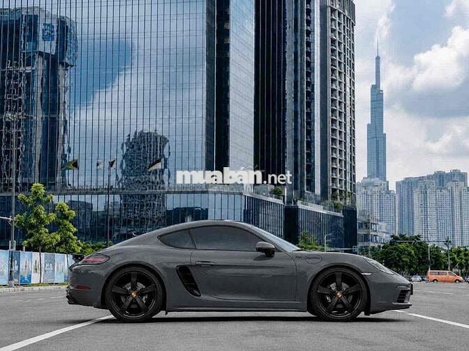 Porsche 718 Cayman 2021 Xám Bank 90%