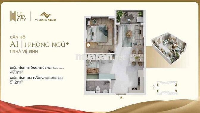 Căn hộ ngay mặt tiền TL10, Ký hợp đồng mua bán 10% còn lại góp tháng