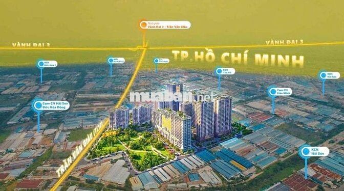 Căn hộ ngay mặt tiền TL10, Ký hợp đồng mua bán 10% còn lại góp tháng