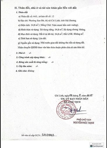 Cần Bán Nhà Mặt Đường Trần Hưng Đạo - Chí Linh - Hải Dương 