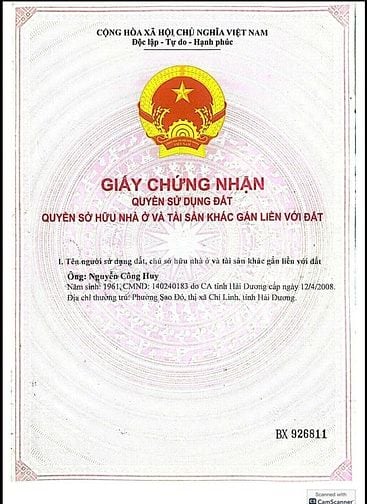 Cần Bán Nhà Mặt Đường Trần Hưng Đạo - Chí Linh - Hải Dương 