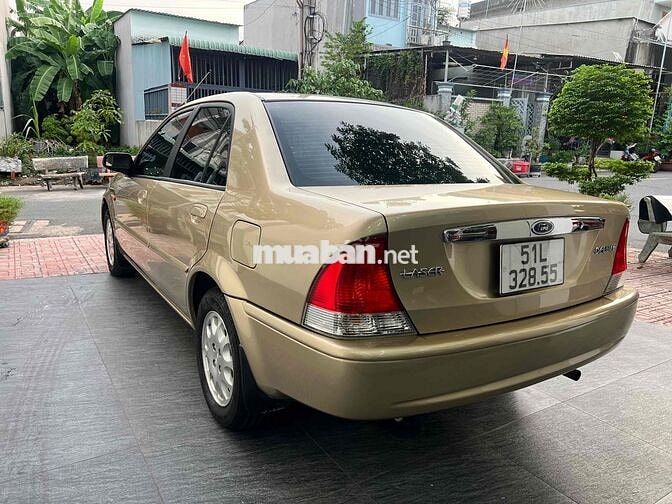 Ford Laser Deluxe 2002 Vàng cát đẹp xuất sắc.