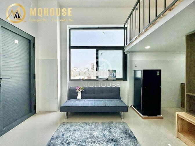 Căn hộ duplex full nội thất, gác cao 1m8, ở được 3-4 bạn📍UEH, VHU, HBU
