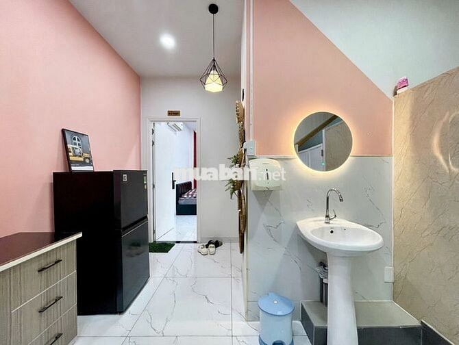Cho thuê căn hộ 50m2 mặt tiền đường Lê Văn Quới, tiện nghi, an ninh