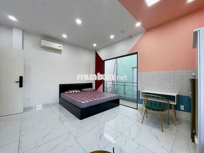 Cho thuê căn hộ 50m2 mặt tiền đường Lê Văn Quới, tiện nghi, an ninh