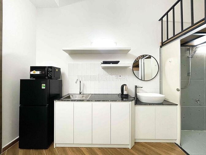 Phòng Duplex Gác Cao 1m8, Full nội thất view thoáng, Gần Lotte Quận 7