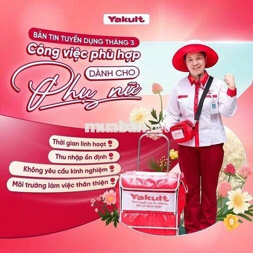 Nhân Viên Bán Hàng Sữa Yakult