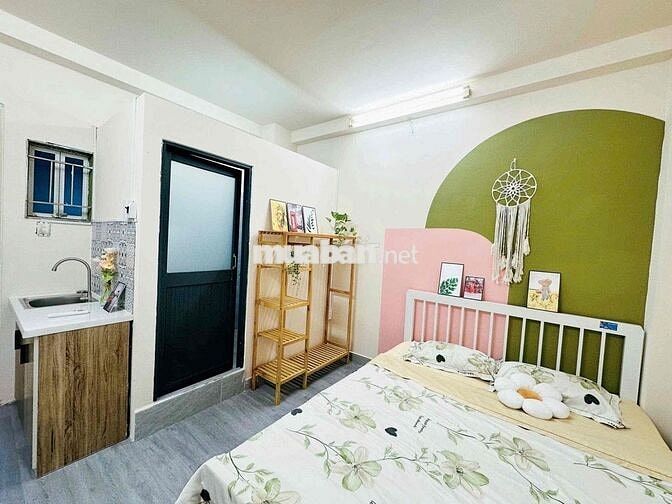 ‼️PHÒNG SIÊU XINH PHÍA TRƯỚC BAN CÔNG FULL NỘI THẤT - HUỲNH VĂN BÁNH‼️