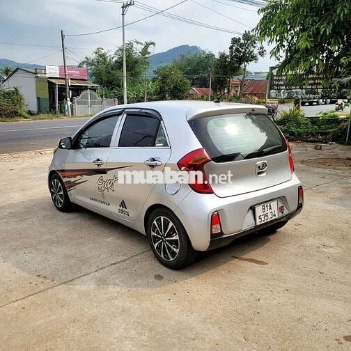 Kia Morning 2016 Bạc Số sàn