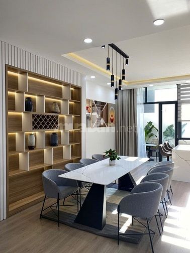 Bán nhà 4 tầng đường 23m full nội thất dự án Trung Nguyên