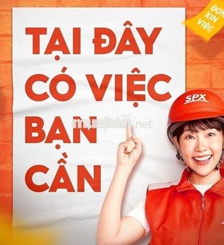 TUYỂN SHIPPER GIAO HÀNG SHOPEE - 20TR+/THÁNG