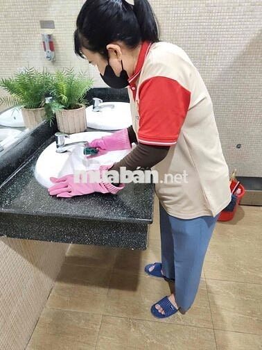 Cần tuyển nhân viên tạp vụ có sức khoẻ ở Tân Phú