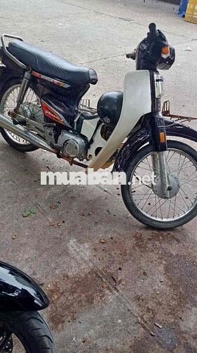 Honda Dream màu Trắng Đen