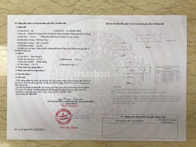 Bán nhà hẻm xe tải 10m đường Trường Chinh, Phường 14, Quận Tân Bình