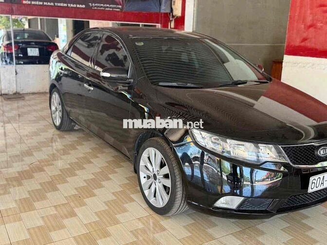 Kia Forte 2010 Bản full cửa nóc Đen