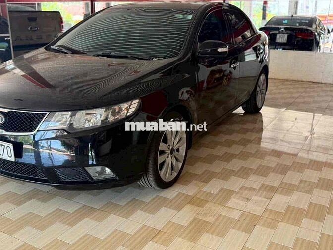 Kia Forte 2010 Bản full cửa nóc Đen