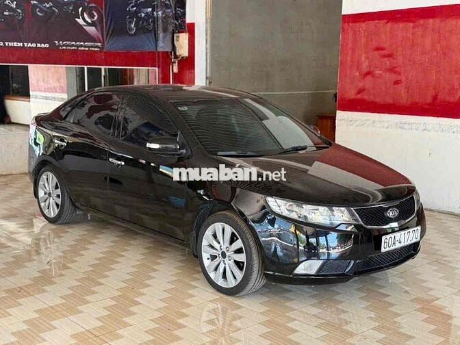 Kia Forte 2010 Bản full cửa nóc Đen