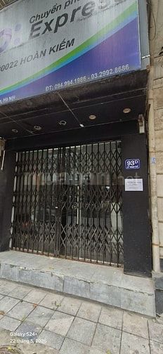 Cho thuê Cửa hàng mặt phố, số 93 Lý Nam Đế, Hoàn Kiếm, Hà Nội
