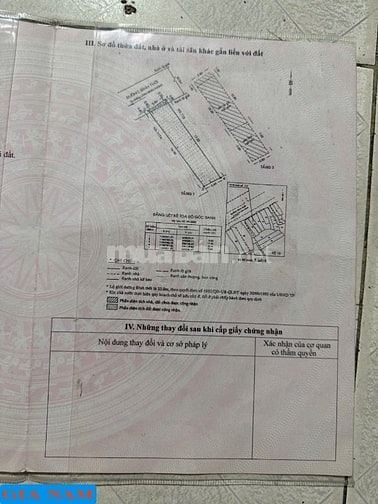 BÁN NHÀ MẶT TIỀN KINH DOANH : 117 BÌNH THỚI - P. 11 - Q. 11 - TPHCM