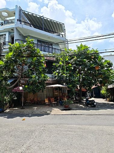 Nhà góc 2 MT Bà Hom 5x15 1 trệt 3 lầu vỉa hè cực rộng