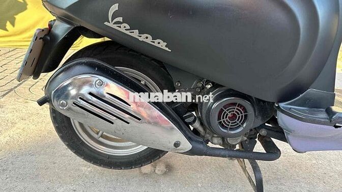 Vespa 50cc 2022 Đen nhám ( hỗ trợ góp )