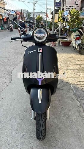 Vespa 50cc 2022 Đen nhám ( hỗ trợ góp )