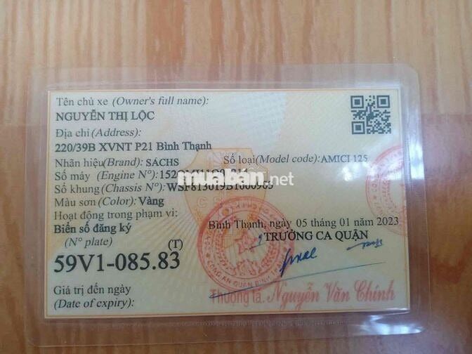 Sachs Spacy Trắng kem 16536 km