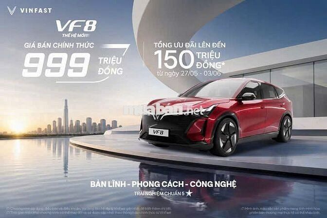 Xe điện VinFast VF 8 All New Chính Thức Mở Cọc